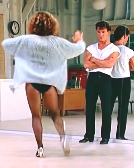 Look Closely This deleted scene from Dirty Dancing confirms what we all suspected…