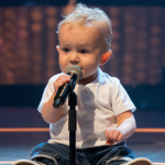 You wont believe your eyes, The second this young boy opened his mouth to sing, the entire arena fell silent, then, within moments, Simon Cowell and the judges were weeping, The sheer power of his voice left the audience in awe, sending chills down everyone spine, This performance is being called the most emotional in talent show history