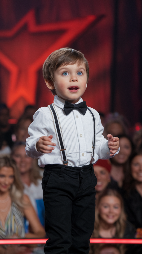 This is a moment you wont believe, only 1 year old, this little boy takes the stage and sings so beautifully that the judges are brought to tears, A once in a lifetime miracle that left everyone speechless