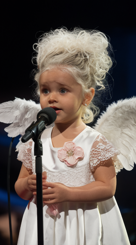 History was made when this 4 year old girl stunned the world by singing a 40 year old classic with a voice that left the entire crowd gasping in disbelief, You wont believe what happens next