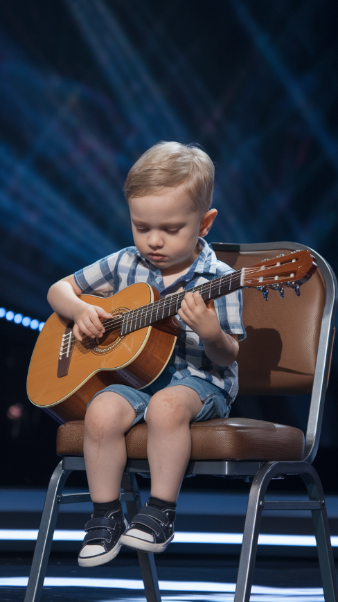 A tiny first grader stepped onto the stage, looking shy and unassuming, then he opened his mouth, and the entire room froze, With a voice far beyond his years, he delivered a jaw dropping Johnny Cash classic, leaving the audience in stunned silence, Gasps turned into thunderous applause as he proved talent has no age