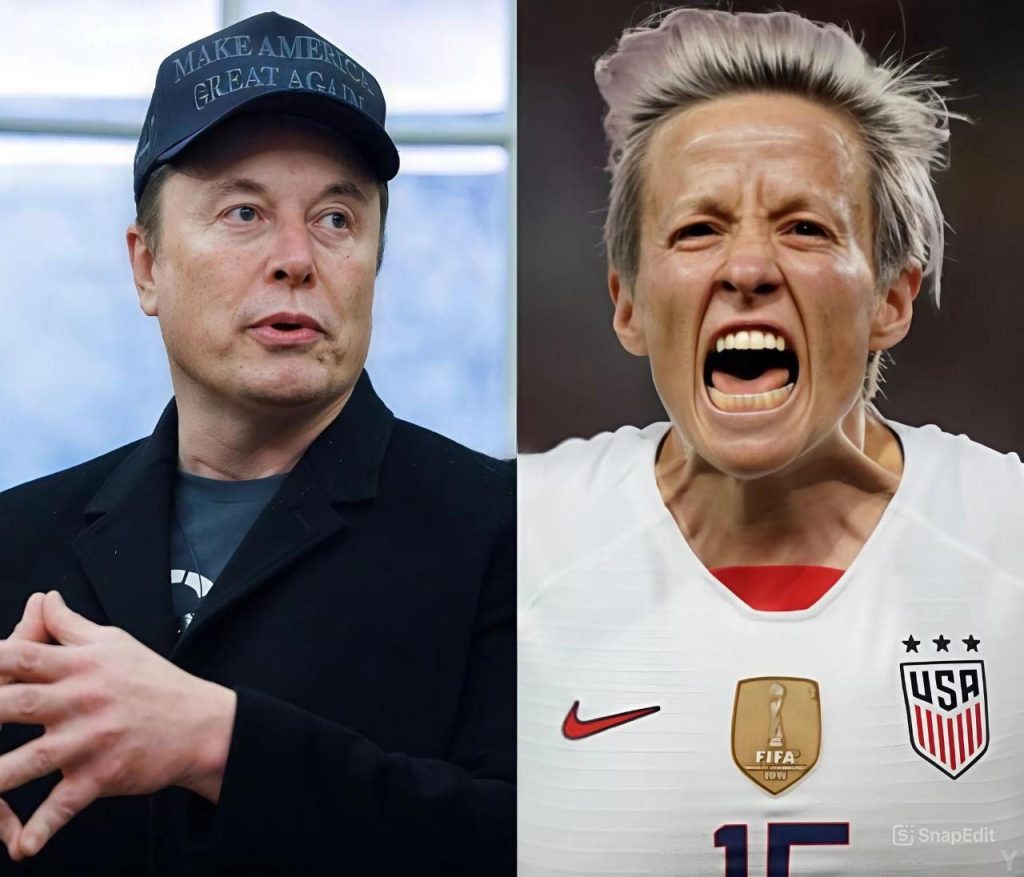 BREAKING: Megan Rapinoe ANGRY Says She’ll Leave America After Elon Musk Costs Her $100 Million In Advertising, “This Cr@zy Guy Doesn’t Respect Me Here”.nana