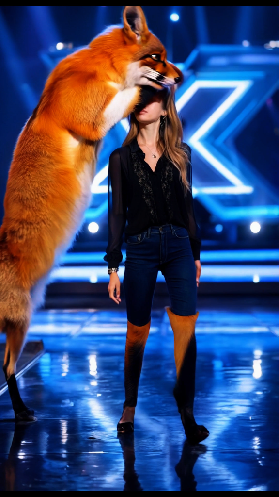 “Girl Transforms into a Fox in a Mind-Blowing Performance on America’s Got Talent!”